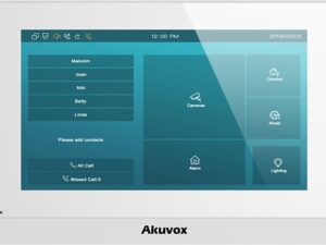 Akuvox C315W-WHITE Monitor wideodomofonowy IP C315W Kolor: biały