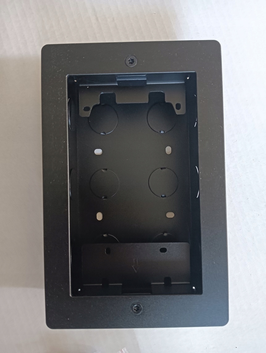 Akuvox R20A - Panel zewnętrzny (czarny) i puszka podtynkowa (czarna) - obrazek 8