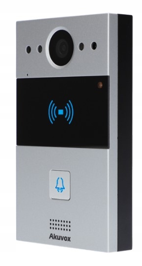 Akuvox R20A - Panel zewnętrzny jednorodzinny Wideodomofon (Kolor: srebrny) - obrazek 3