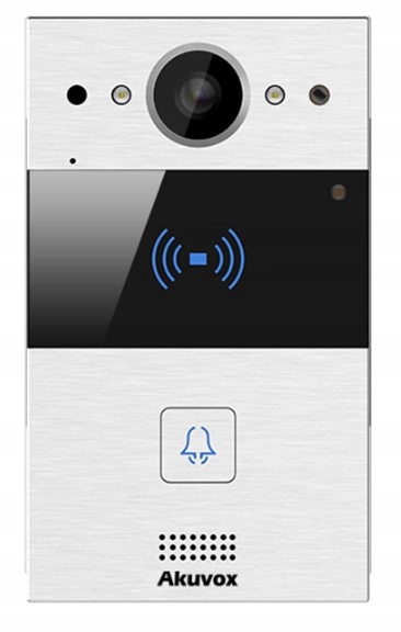Akuvox R20A - Panel zewnętrzny jednorodzinny Wideodomofon (Kolor: srebrny) - obrazek 2