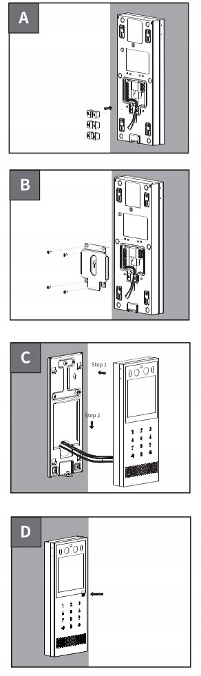 Akuvox X912K - Panel zewnętrzny. Wideodomofon, (Kolor: czarny) - obrazek 12