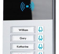 Akuvox R20BX4 - Wideodomofon panel bramowy 4 rodzinny natynkowy z kamerą