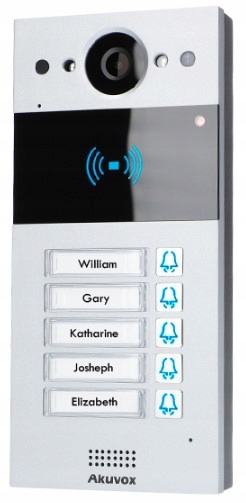 Akuvox R20BX4 - Wideodomofon panel bramowy 4 rodzinny natynkowy z kamerą