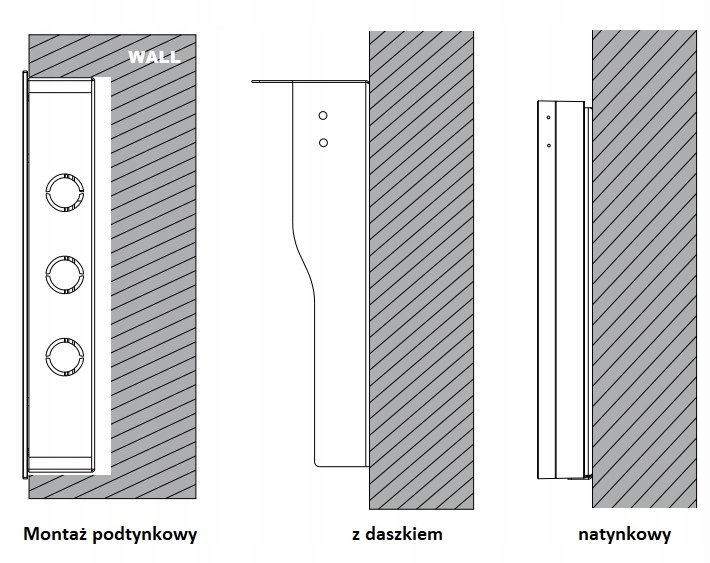 Akuvox X912K - Panel zewnętrzny. Wideodomofon, (Kolor: czarny) - obrazek 10