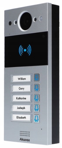 Akuvox R20BX4 - Wideodomofon panel bramowy 4 rodzinny natynkowy z kamerą - obrazek 2