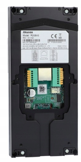 Akuvox R20BX4 - Wideodomofon panel bramowy 4 rodzinny natynkowy z kamerą - obrazek 3